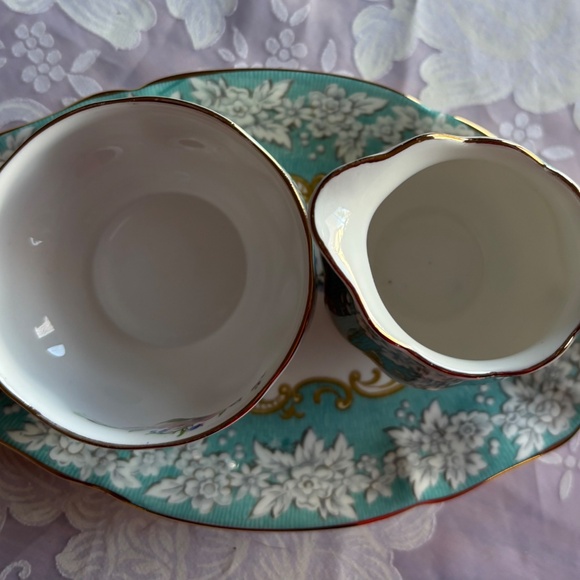 Royal Albert Enchantment Cream, Sugar on Tray - Pristine - Picture 2 of 7